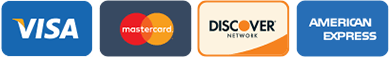 Accepted payment cards