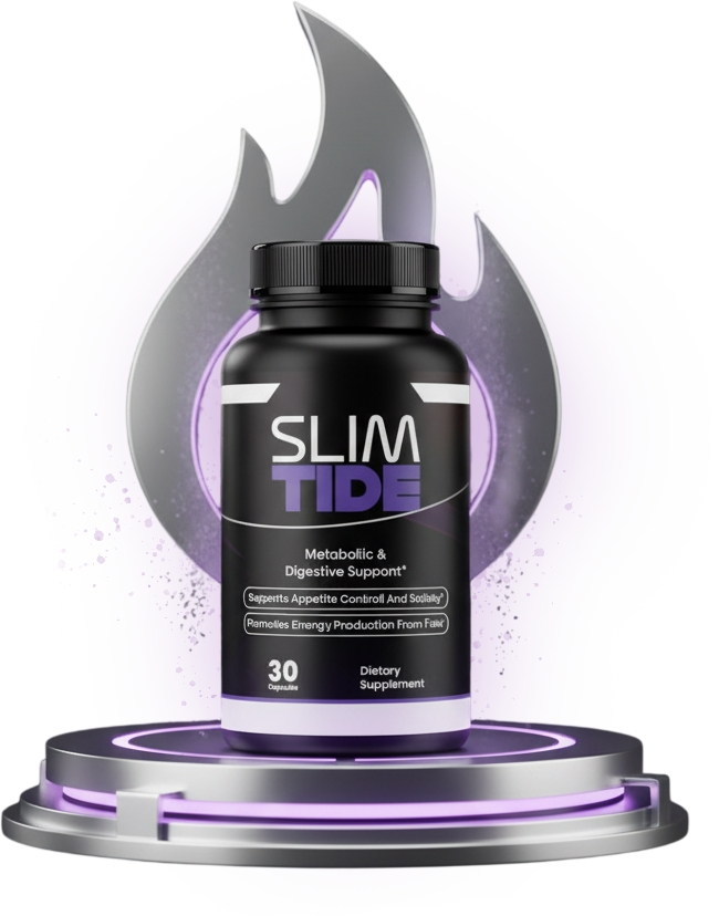 SlimTide dietary supplement bottle
